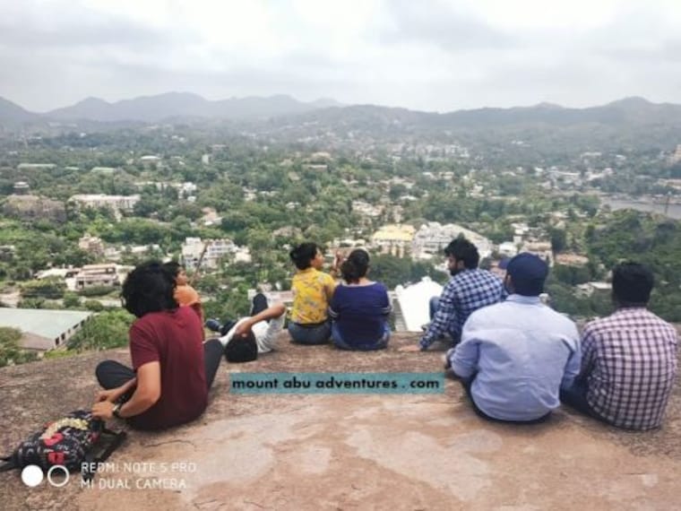 Mount Abu Trek In The Hills Landscape Image